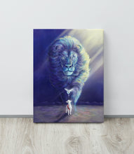 Load image into Gallery viewer, "The Lamb's Might" - 12”x16” Canvas