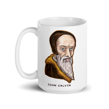 Load image into Gallery viewer, John Calvin Cartoon - Mug