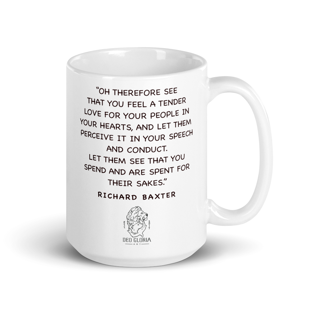 Richard Baxter Cartoon - Mug – Deo Gloria Art