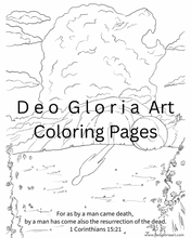 Load image into Gallery viewer, 3 Pack of Resurrection Coloring Pages - Digital Files
