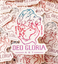 Load image into Gallery viewer, Deo Gloria Art Logo - Sticker