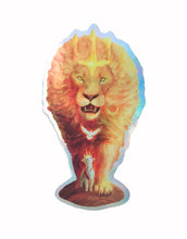 Load image into Gallery viewer, &quot;The Lamb&#39;s Reign&quot; Holographic Sticker