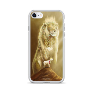 "The Lamb Exalted" iPhone Case