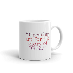 "Deo Gloria Art Logo" Mug
