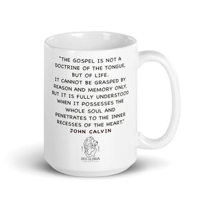 John Calvin Cartoon - Mug